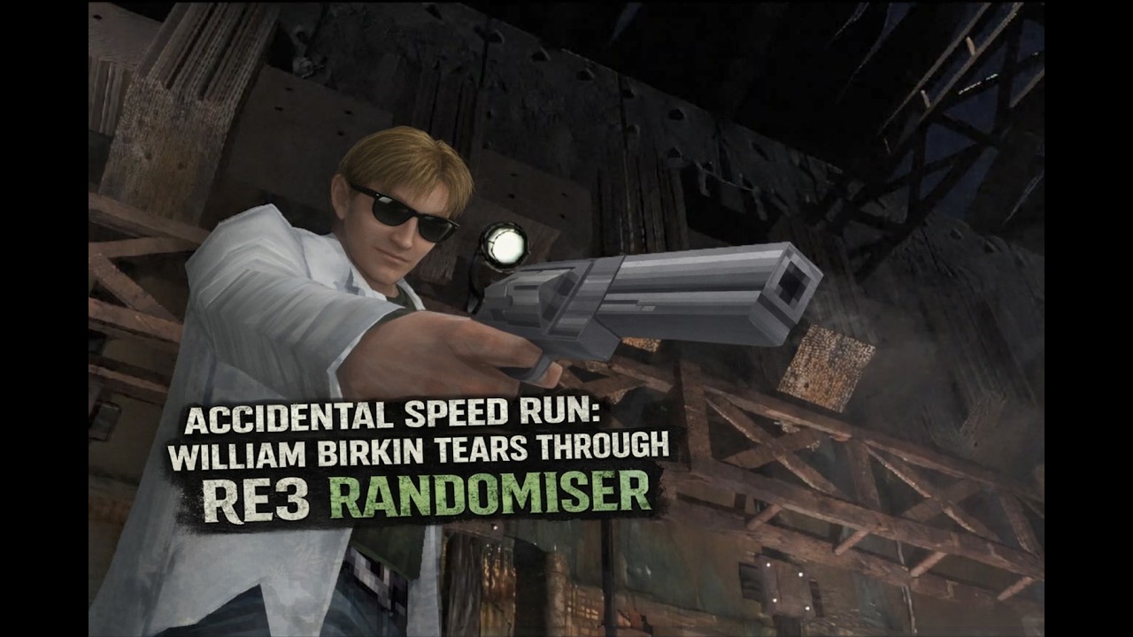Accidental Speed Run: William Birkin Tears Through RE3 Randomiser #residentevil #randomiser