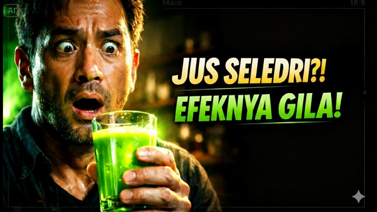 MENGEJUTKAN..|Seledri Direbus atau Dibuat Jus?Efeknya Gak Masuk Akal!