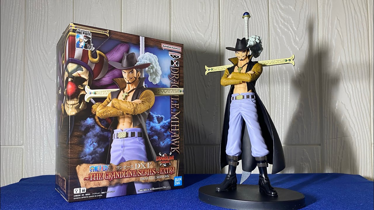 Unboxing DXF The Grandline Series Extra Dracule Mihawk