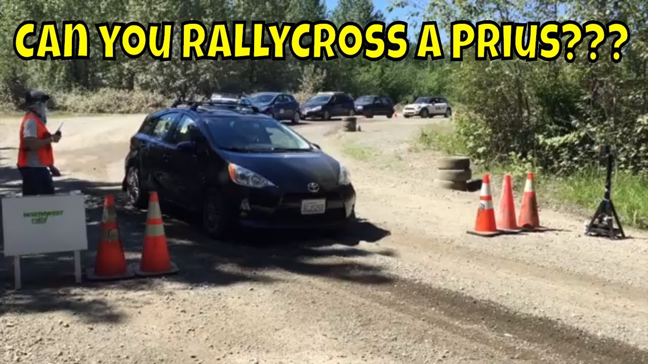 TAKING A PRIUS C to DIrtfish Rally School. Will it SURVIVE a FULL DAY of RALLY ABUSE?