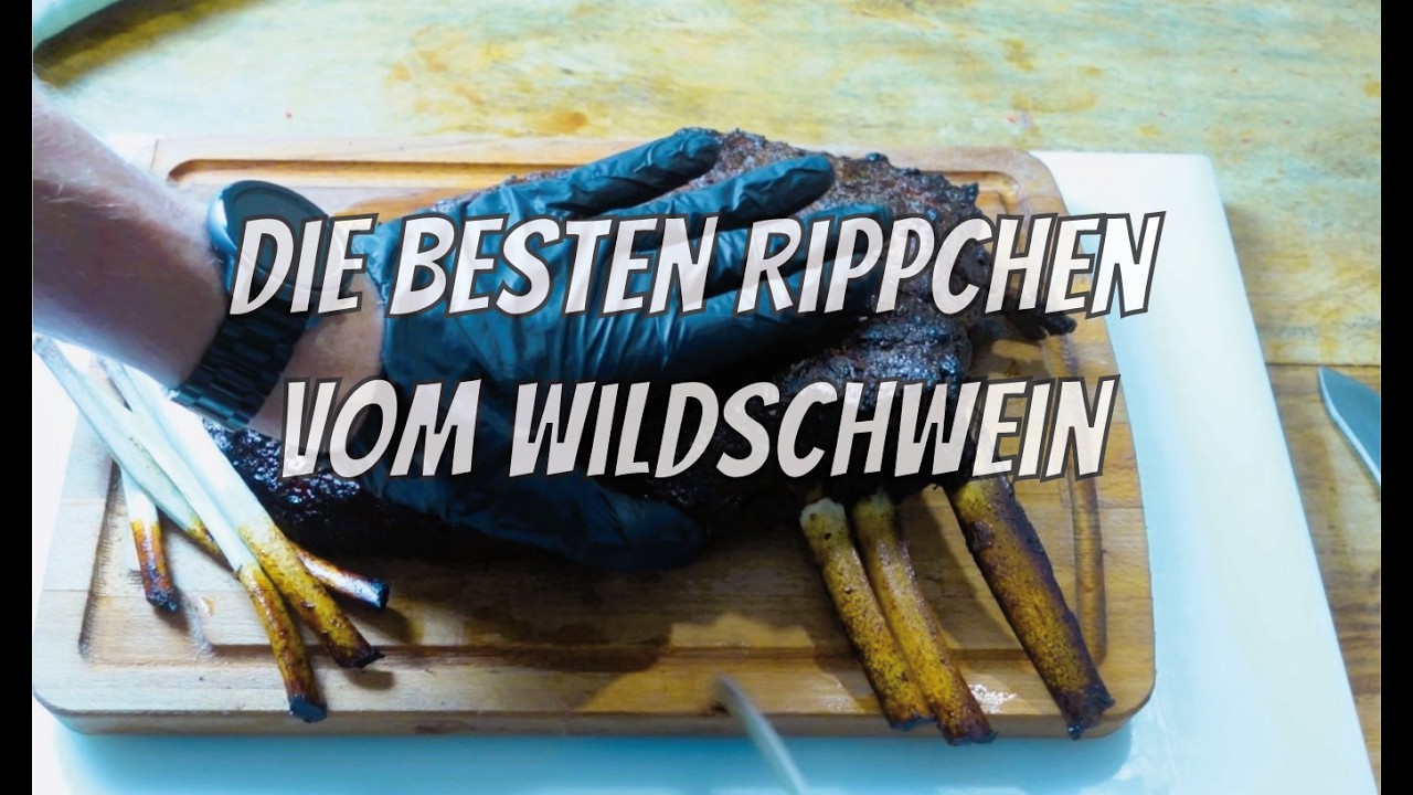 Perfekte Wildschwein Spareribs im Backofen