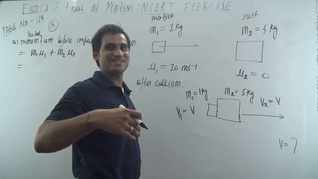 An object of mass 1 kg travelling in a straight line with a velocity of 10 m s^–1 collides with, a