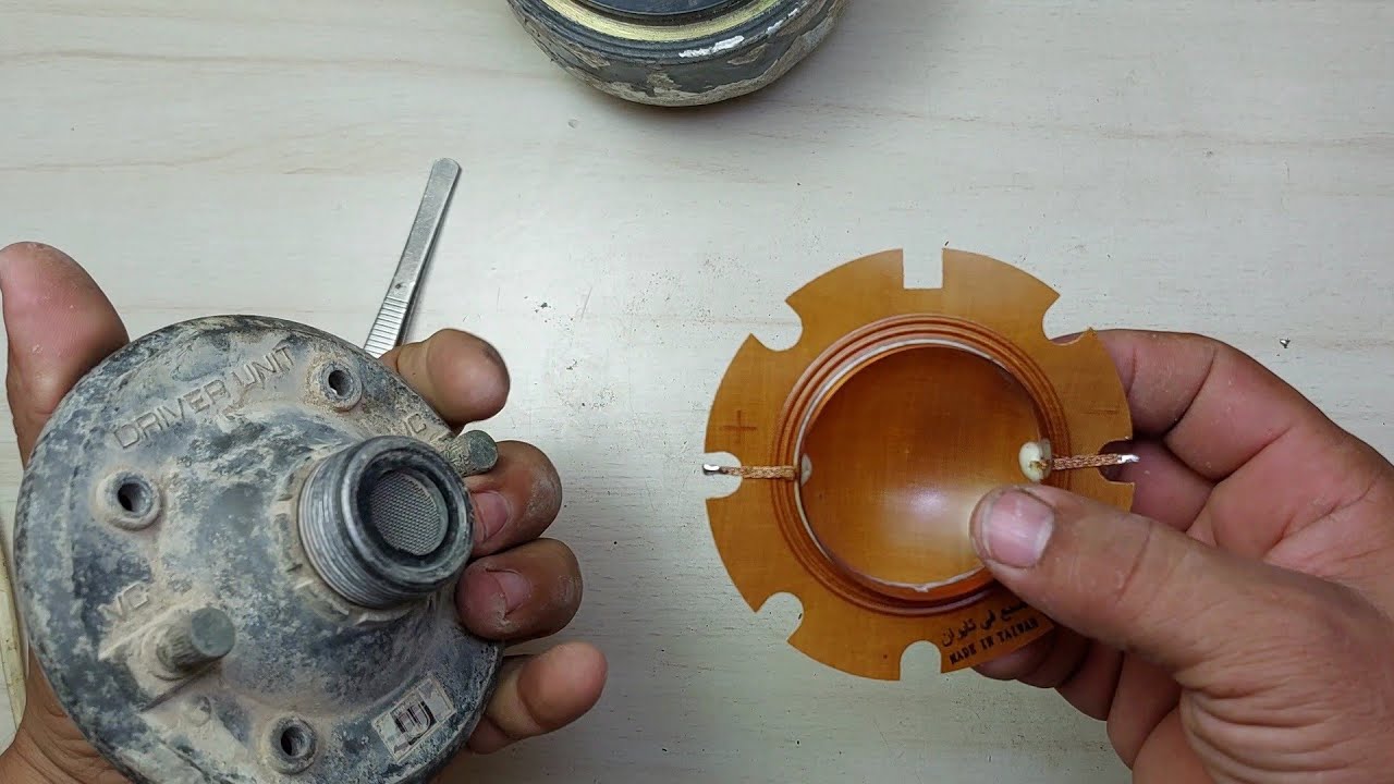 اصلاح يونيت ميكروفون المسجد تغيير رق الهورن