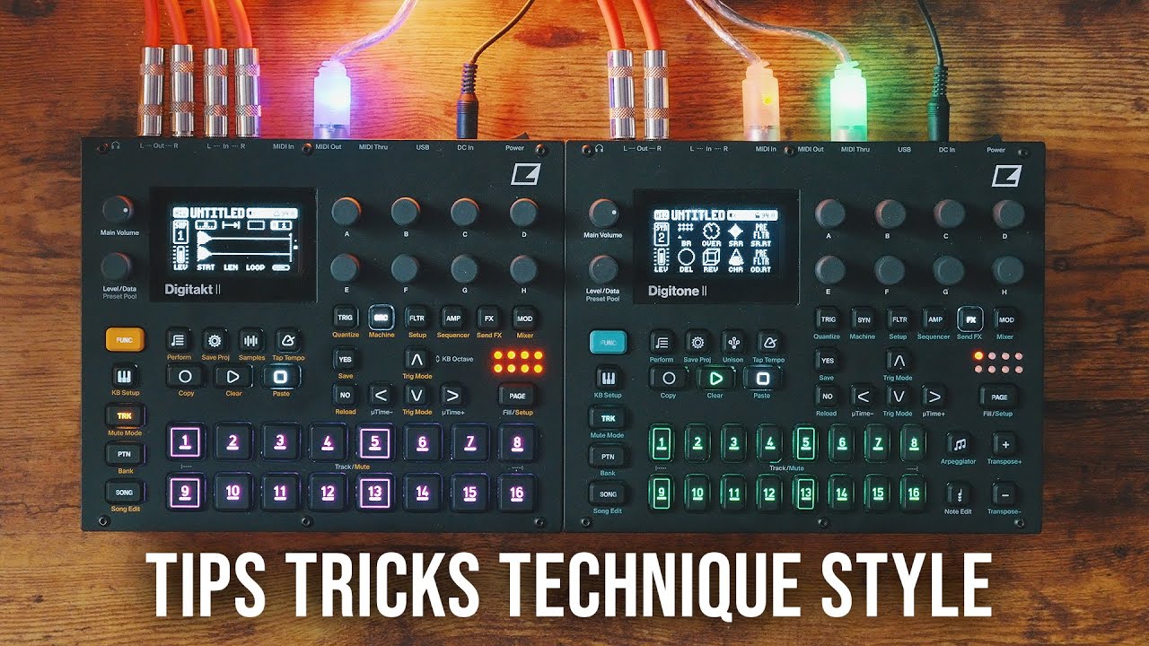 Sound Design and Workflow For Chillers On The Digitakt and Digitone Duo