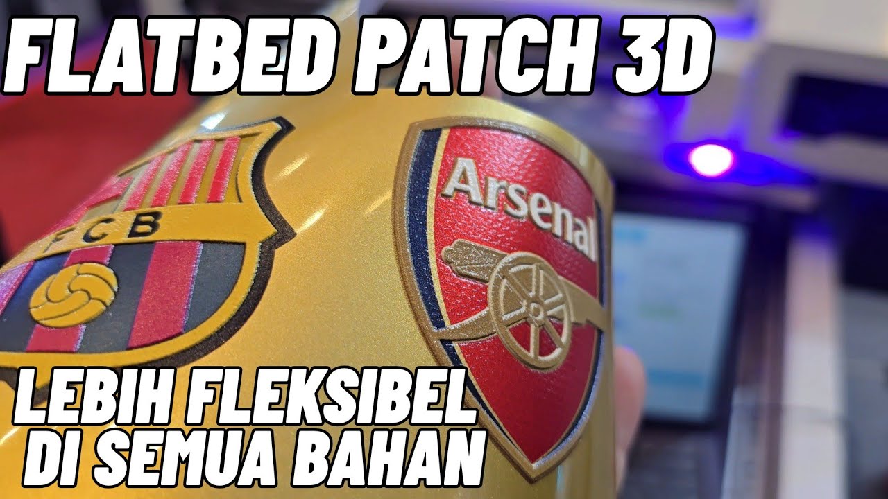 FLATBED PATCH 3D CANGGIH UNTUK BERBAGAI MEDIA
