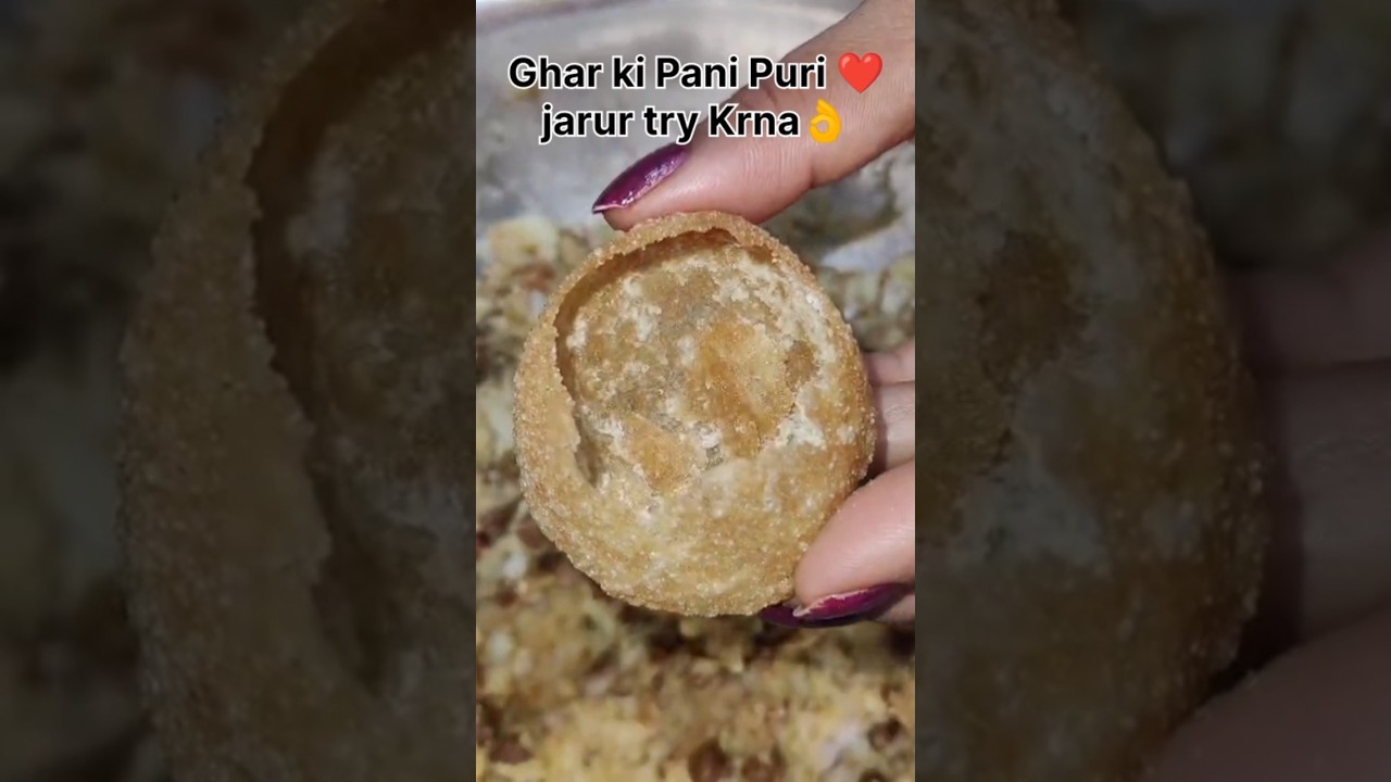 Ghar ki Pani Puri 😋❤️#Golgappa#puchaka#pakodi#shorts#I love cook#fuchaka