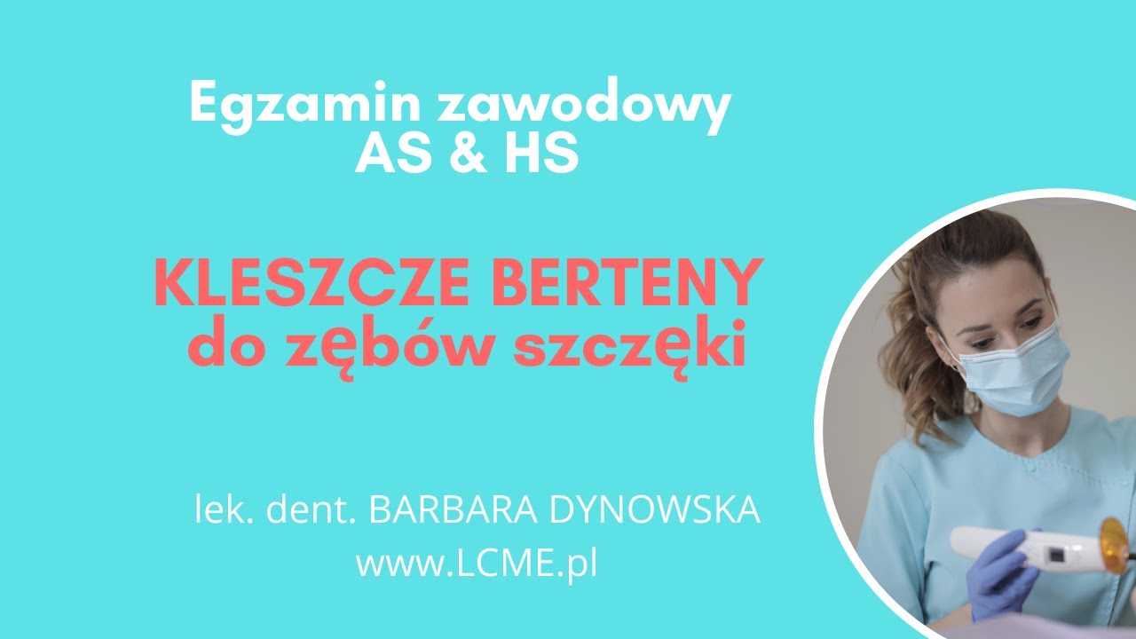 Jak rozpoznać kleszcze Berteny do zębów szczęki ? :) PROSTE :)