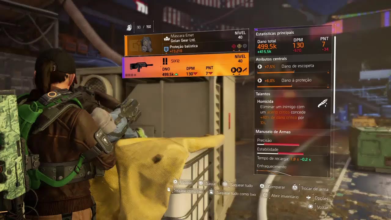 The Division 2 desbloqueio técnico estagio 4