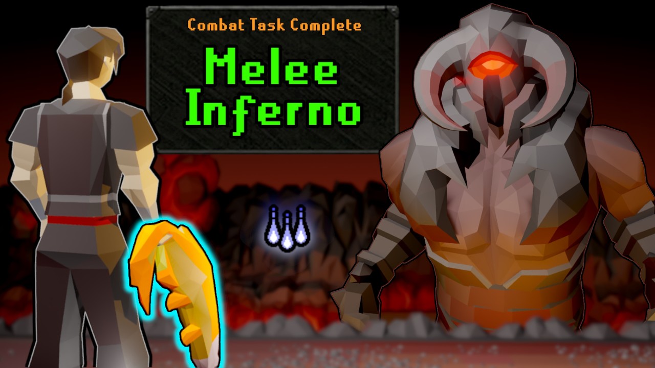 I CHEATED the Melee Inferno CA | OSRS