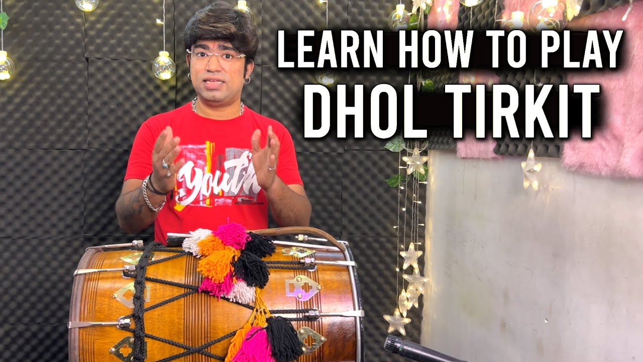 #video Learn How To Play Dhol Tirkit - VERY EASY! | #dhol Lesson | Janny Dholi