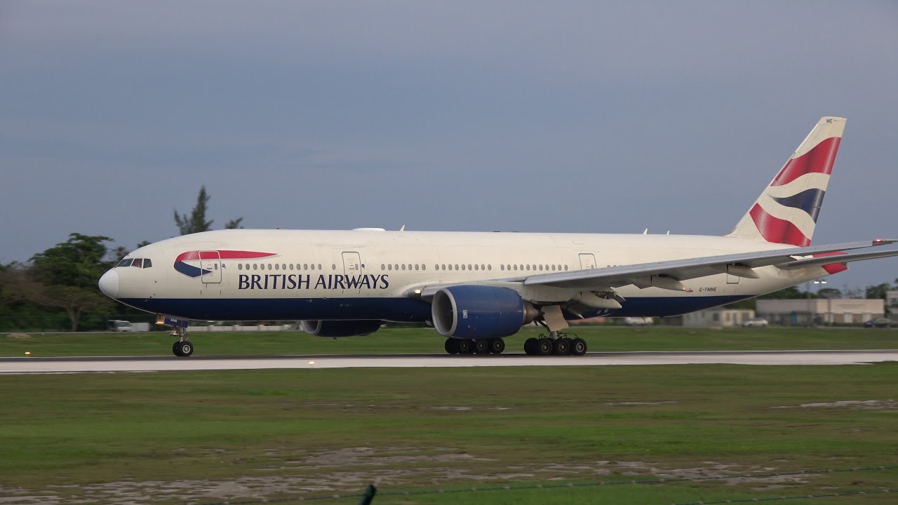 AMAZING RR TRENT 800 POWER!!!! British Airways 777-200ER Departing Grand Cayman