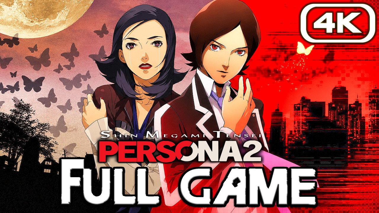 PERSONA 2 Gameplay Walkthrough FULL GAME (4K ULTRA HD) No Commentary