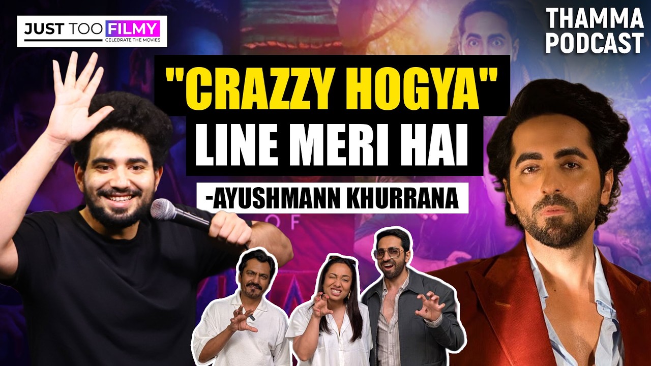 Ayushmann Khurrana & Nawazuddin Siddiqui Spill Secrets About Their Festive Horror-Comedy ‘THAMMA’