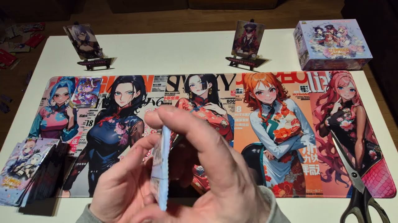 Goddess Story NS-1M11 Unboxing Waifu Cards