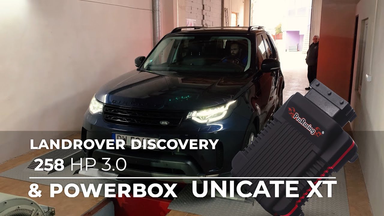 Landrover Discovery 3.0 powerbox ProRacing Unicate XT - dyno test