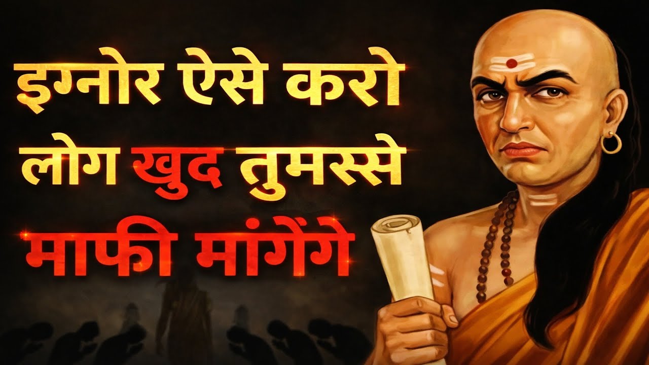 👉 इग्नोर ऐसे करो कि लोग खुद तुमसे माफी माँगें | चाणक्य नीति हिंदी