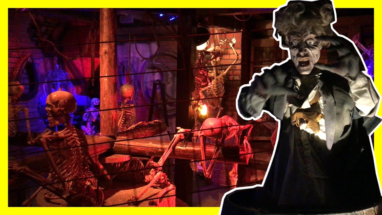 Geisterschloss - NEW SCENES - complete experience 2017 [Europa Park HD]