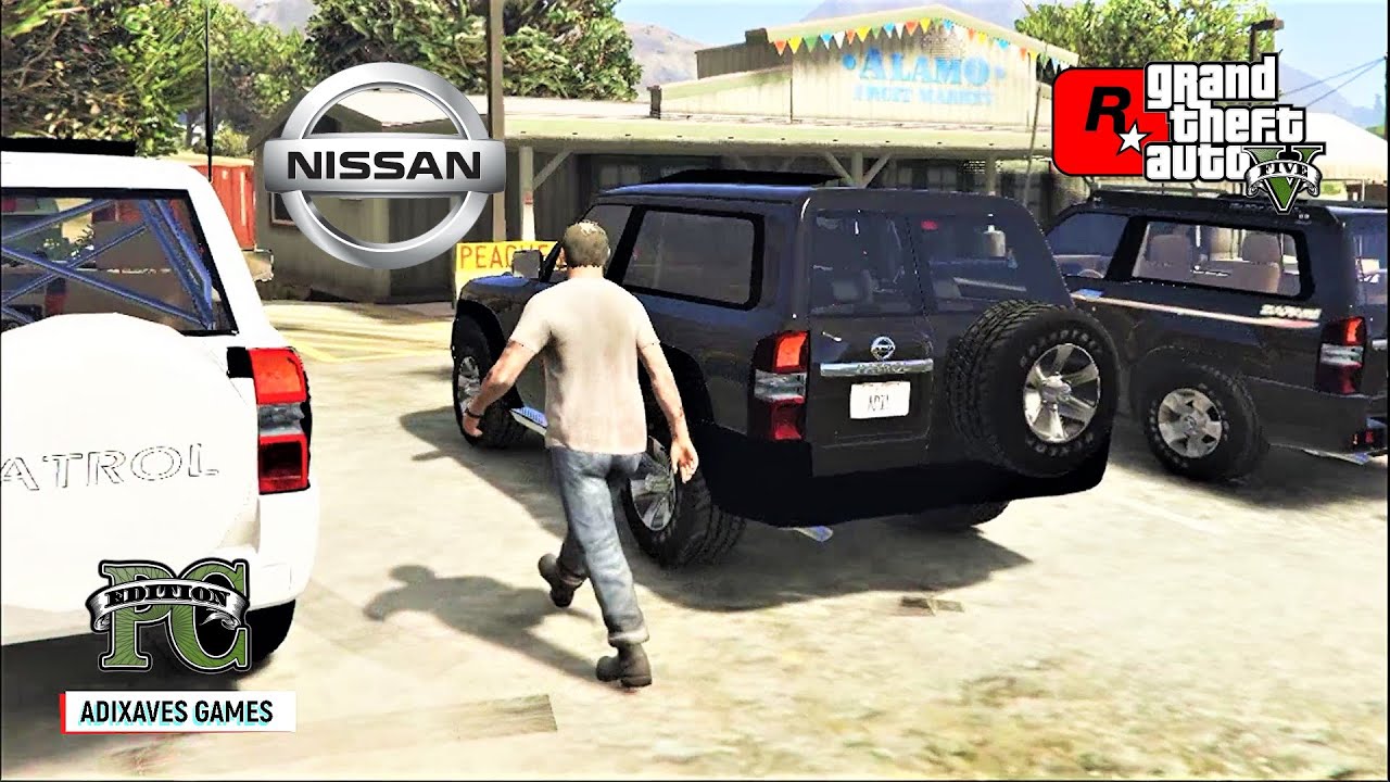 Nissan Patrol Safari VTC 4800 Turbo Y61 2016 | GTA V Real Life Mods | Vehicle TestDrive | Gameplay