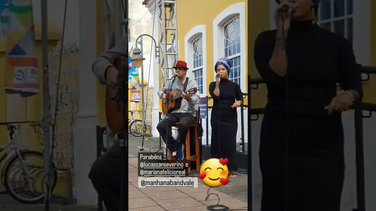 Mariana Fel&iacute;cio e Lucas Sanseverino dan&ccedil;ando ao som de Ro Cabelini | MANH&Atilde; NA BAND