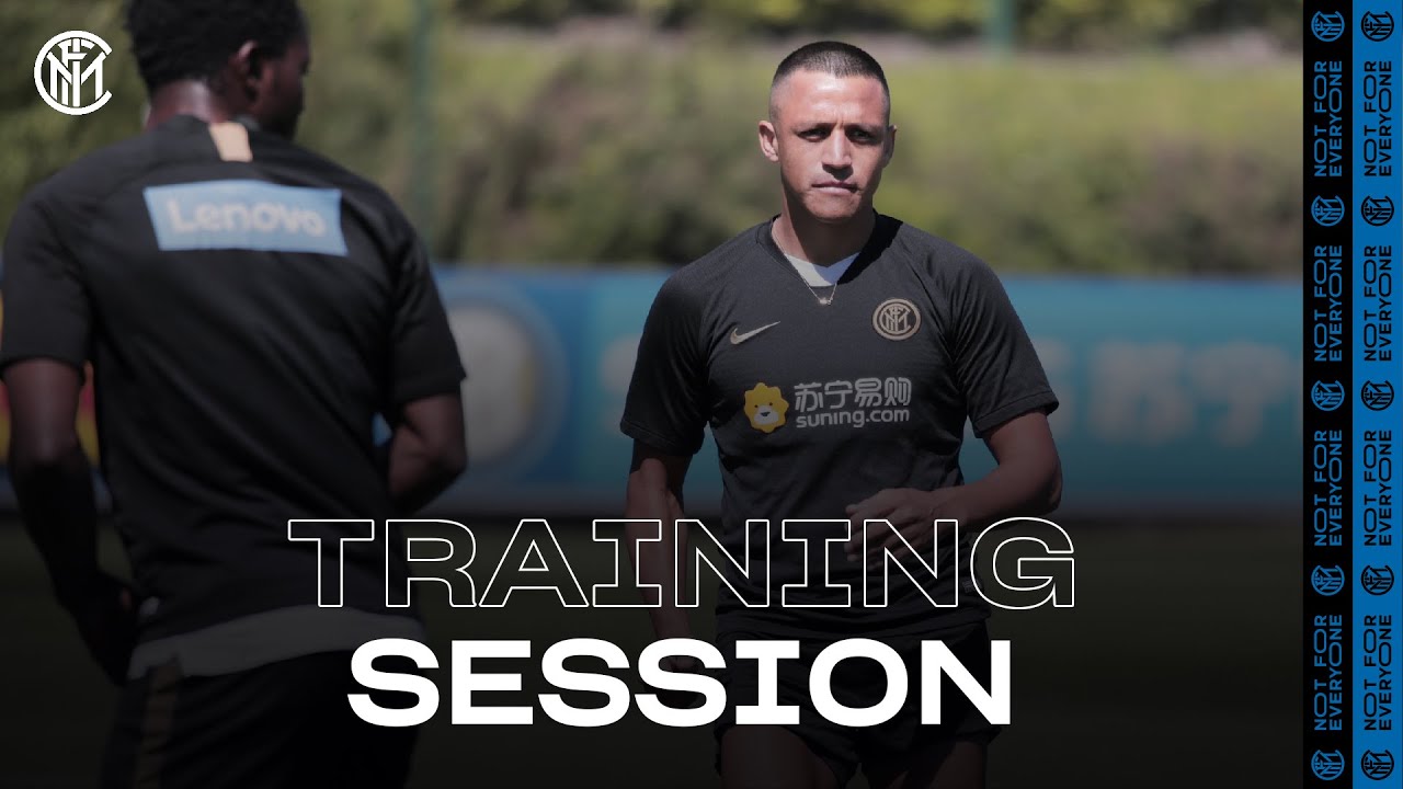 INTER'S HARD WORK CONTINUES! | TRAINING SESSION AT APPIANO GENTILE 💪🏻⚫🔵 powered by Lenovo