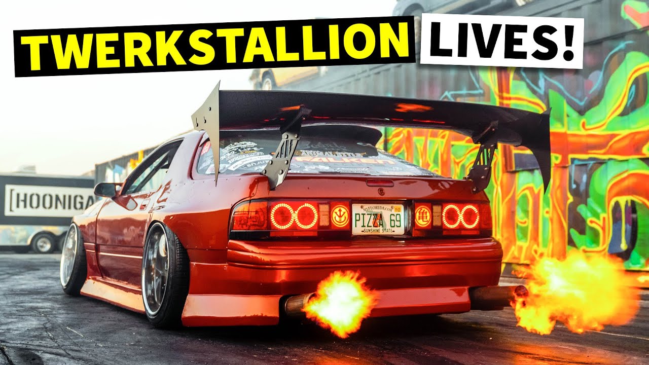 TWERKSTALLION СНОВА СКОЛЬЖИТ!! Команда 69 обновляет оригинальный RX-7 Херта