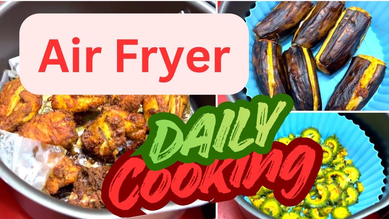 Air Fryer In Daily Cooking | Must Try Air Fryer Recipes |Time Saving Air Fryer Recipes| Liji&rsquo;s Vlogs