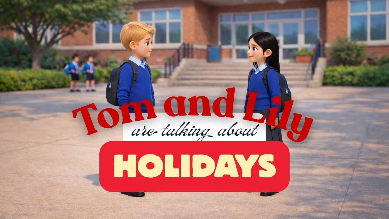 Том и Лили обсуждают каникулы | Ежедневный английский диалог