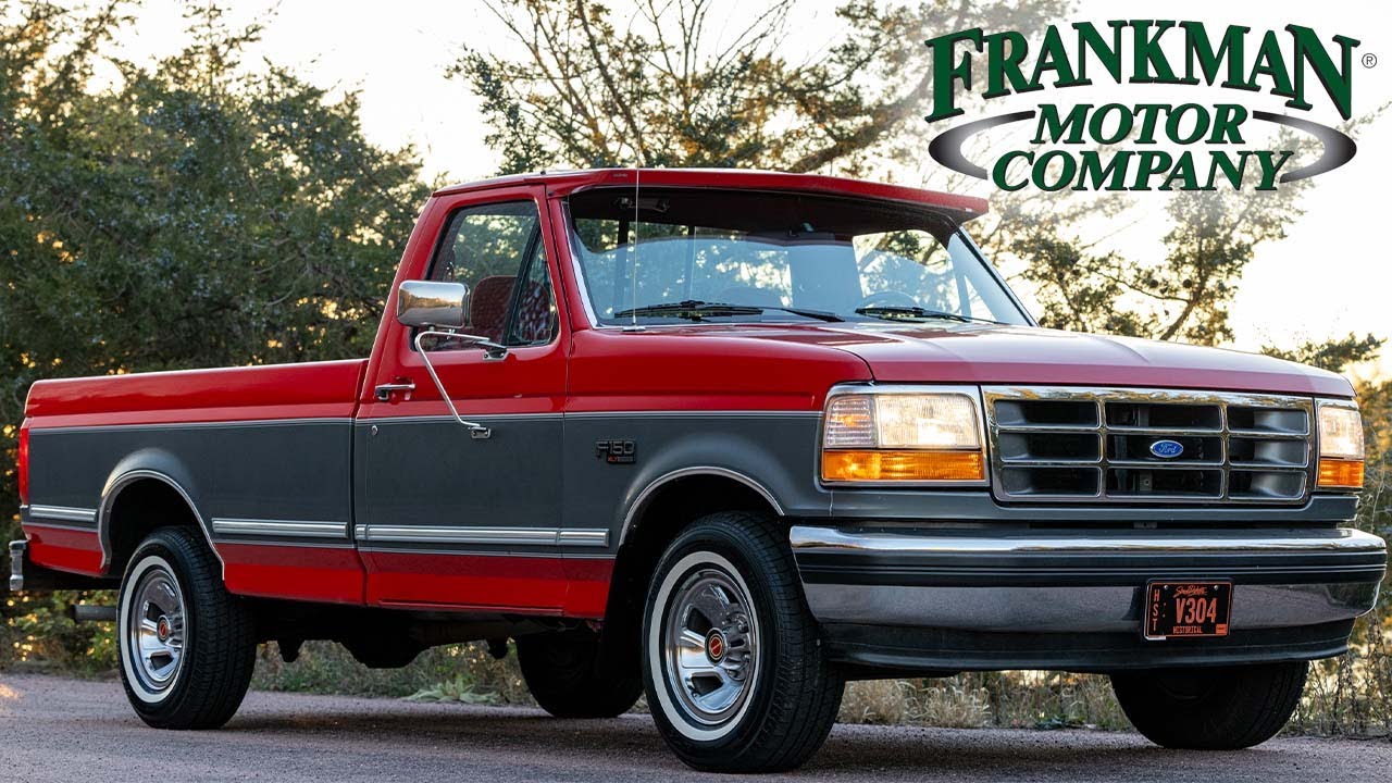 1993 Ford F-150 5.0 V8 Low Mileage Classic Truck! - Frankman Motor Company - Walk Around & Driving