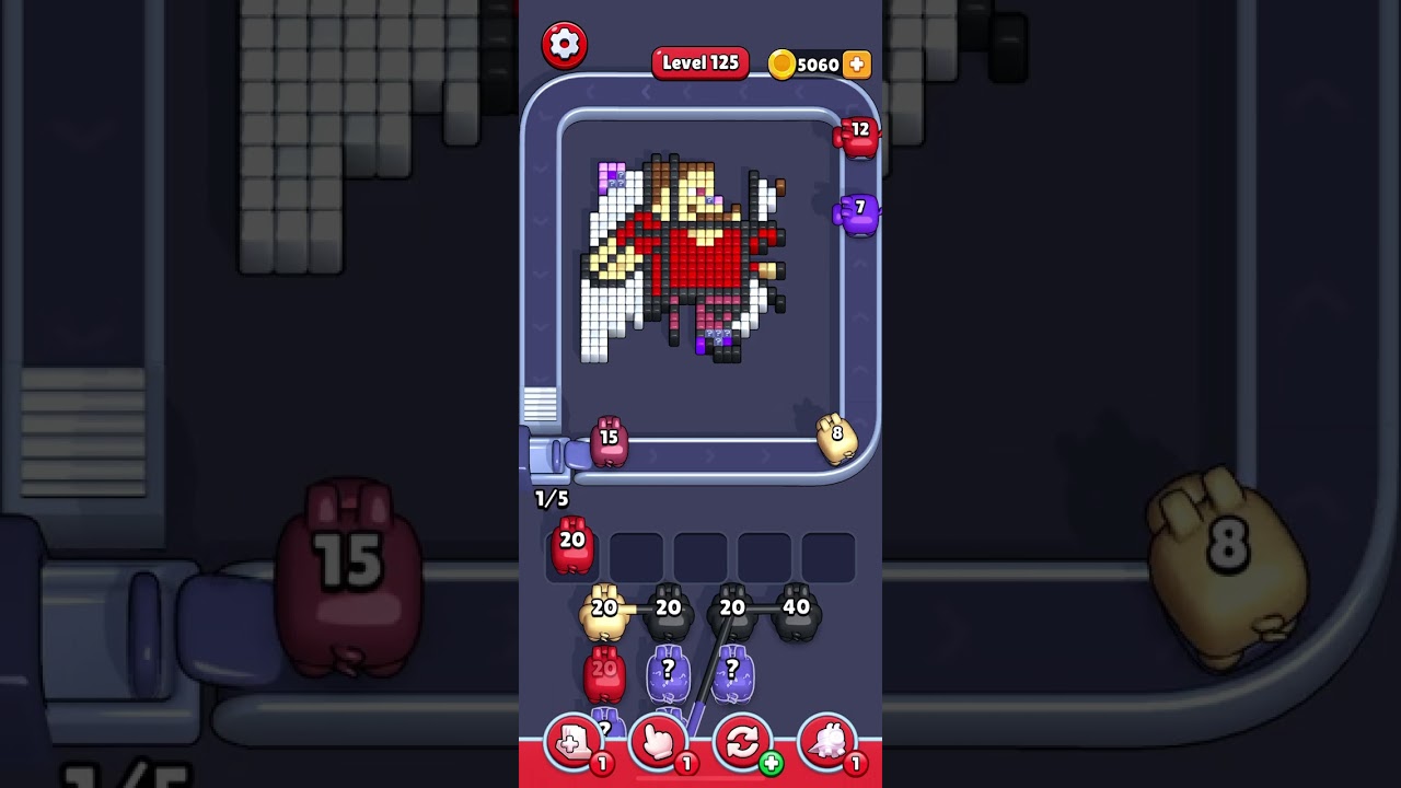 【 Pixel Flow 】Level 125 Fail.2
