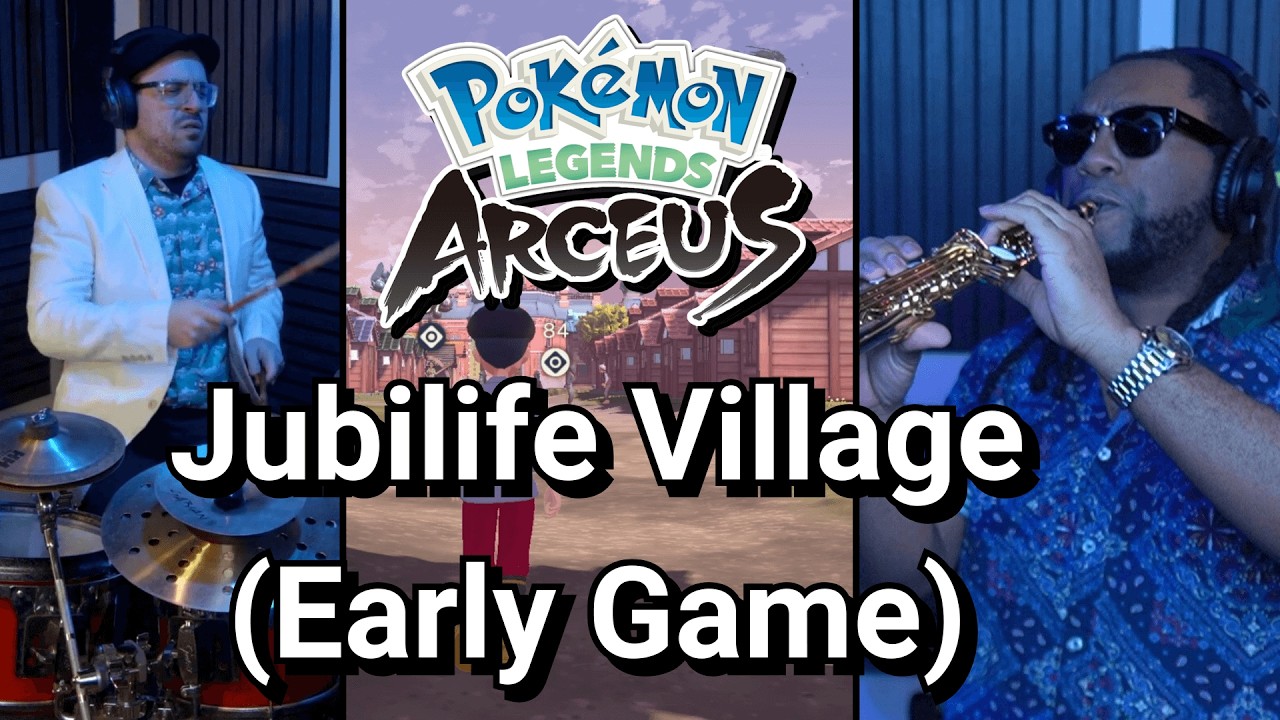 Jubilife Village (Early Game) - Pok&eacute;mon Legends Arceus | R&B Cover Feat. @PatrickBartleyMusic