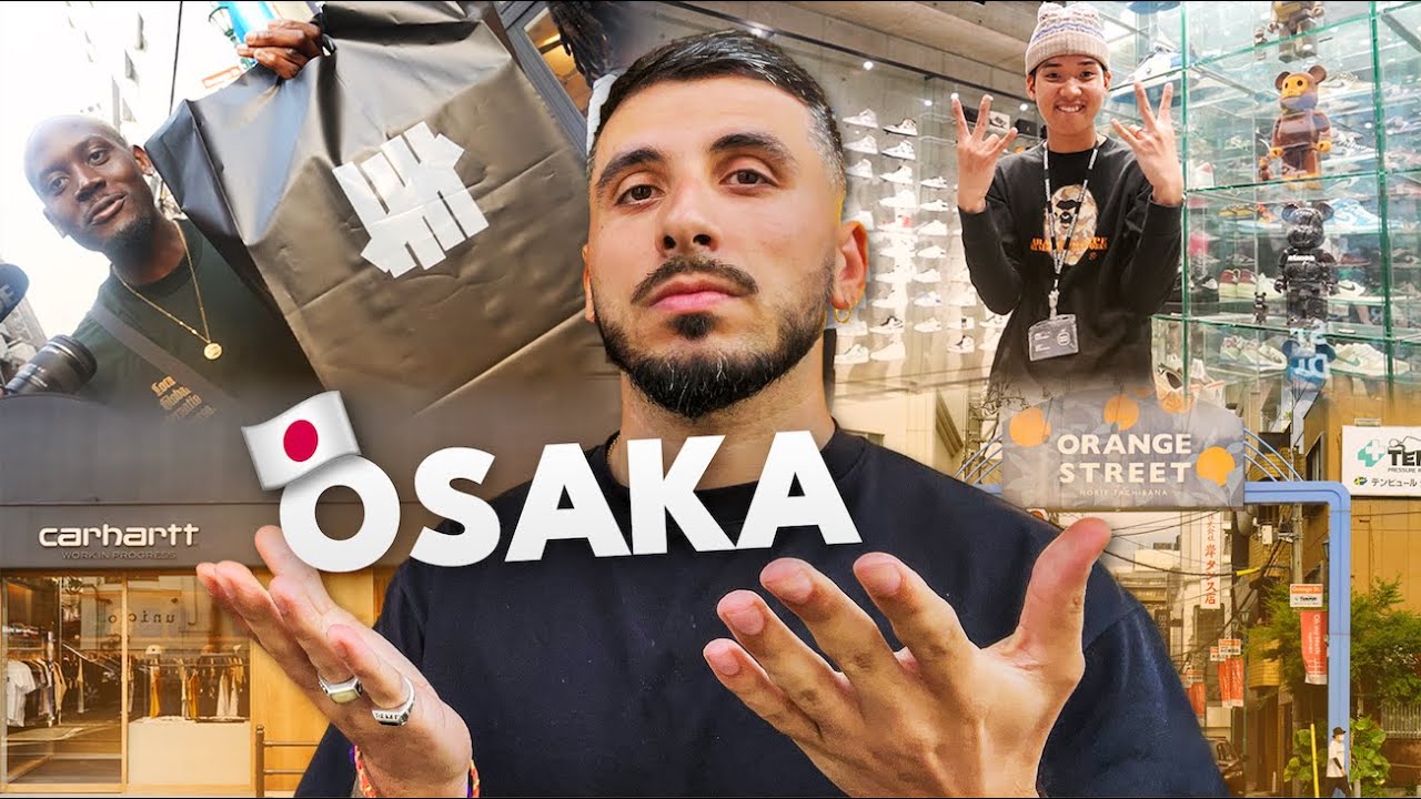 SHOPING SNEAKERS et STREETWEAR à OSAKA (Top adresses JAPON)