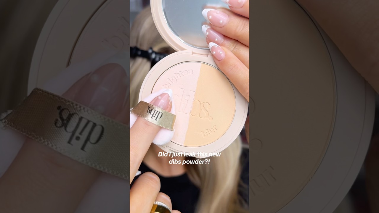 NEW dibs powder?! 👀 #makeup #makeupshorts #shorts #newmakeup #dibsbeauty #settingpowder