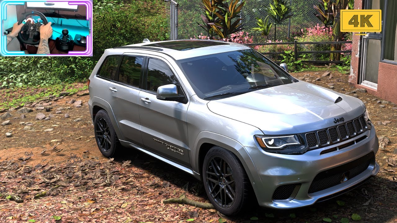 Jeep Grand Cherokee Trackhawk 2018 - Forza Horizon 5 / Logitech G923 Steering Wheel / 4K Gameplay