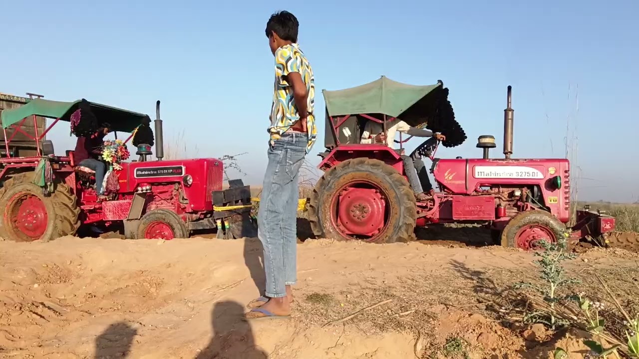 Tractor daldal mein fans Gaya