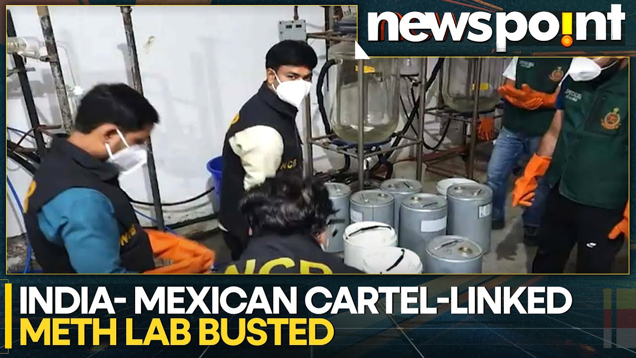 Major Meth Lab Busted Near New Delhi: Operation Part Of Broader NCB Anti- Drug Initiative | WION