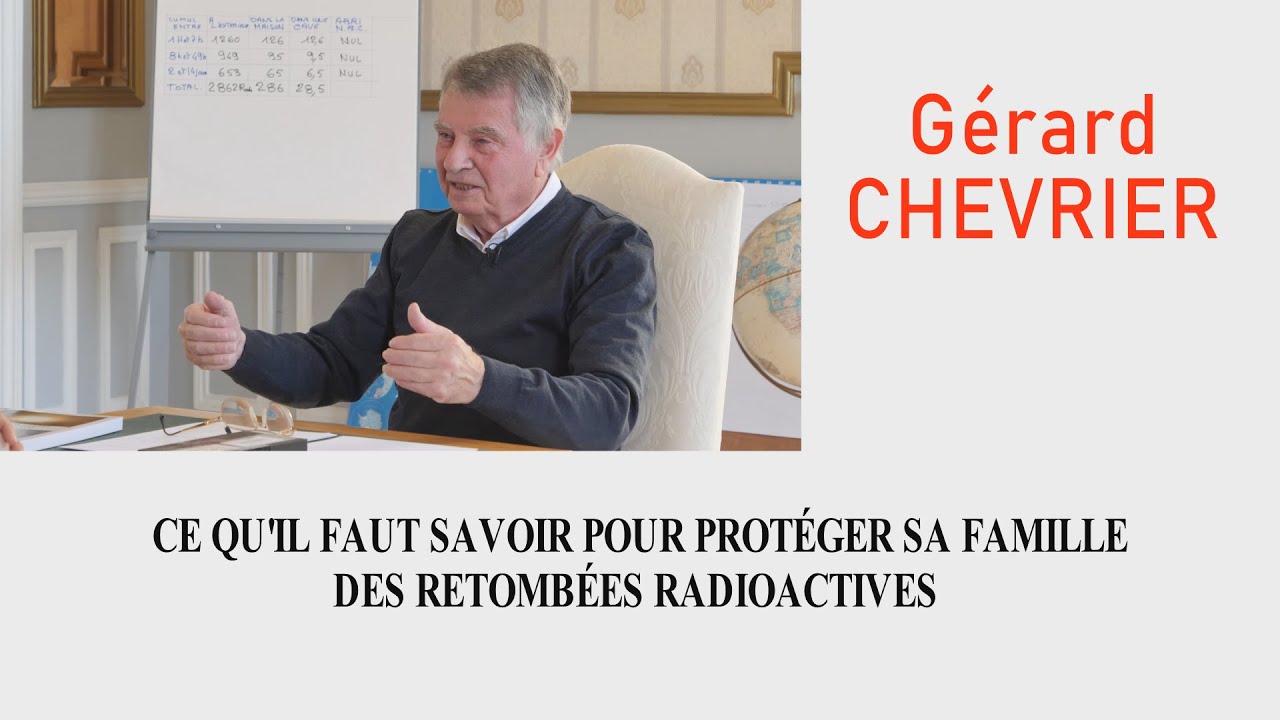 Ce qu'il faut savoir pour prot&eacute;ger sa famille des retomb&eacute;es radioactives