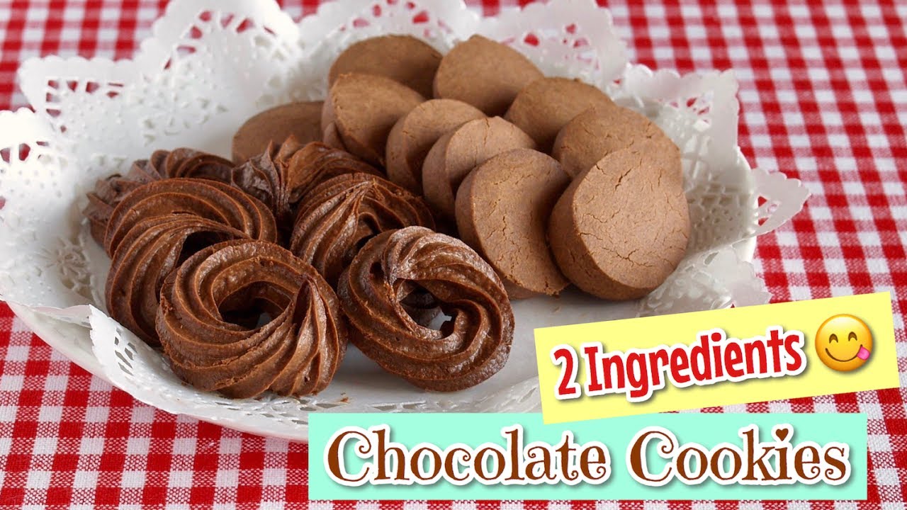 2-Ingredient Icebox and Piped Chocolate Cookies 材料2つでアイスボックスと絞り出しクッキー - OCHIKERON - CREATE EAT HAPPY