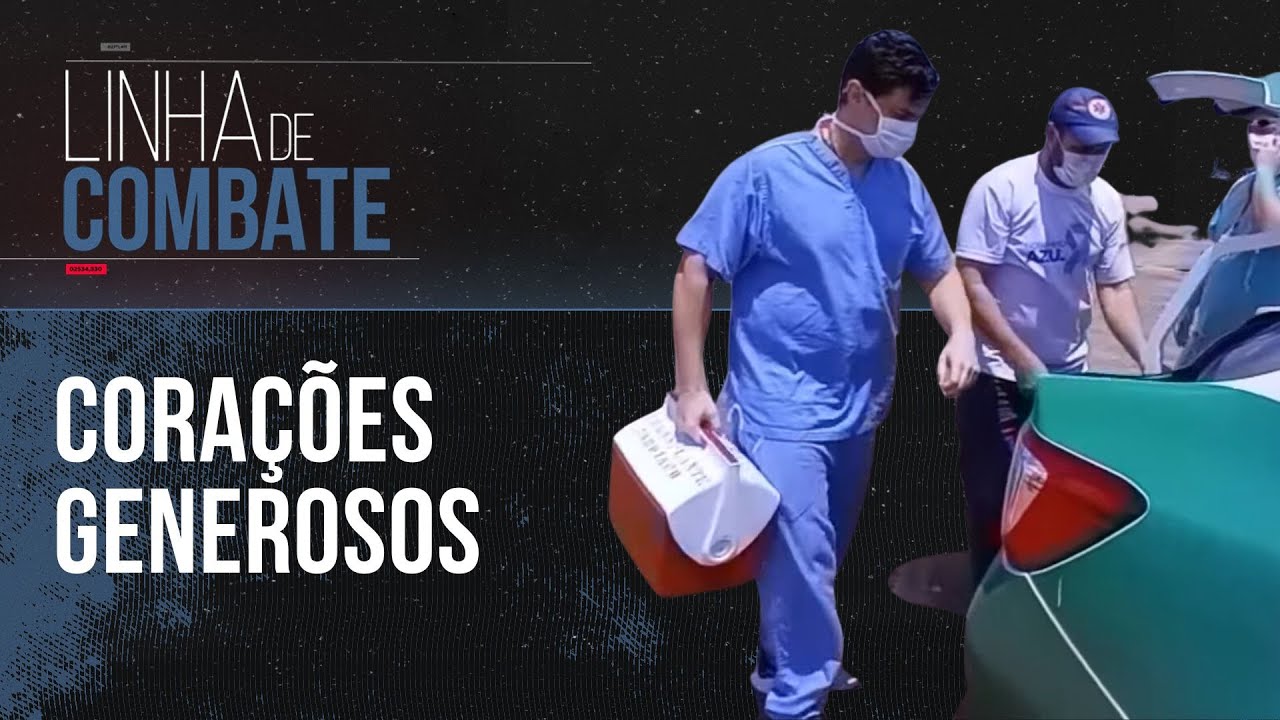 ACOMPANHE O TRAJETO DE UM CORAÇÃO PARA TRANSPLANTE