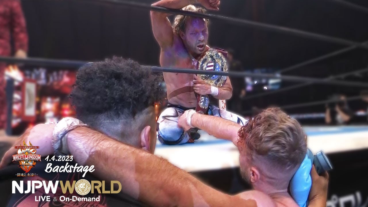 #wk17 8th Match Backstage 1/4/23 (with Subtitles)｜WRESTLE KINGDOM 17 東京ドーム 第8試合 Backstage