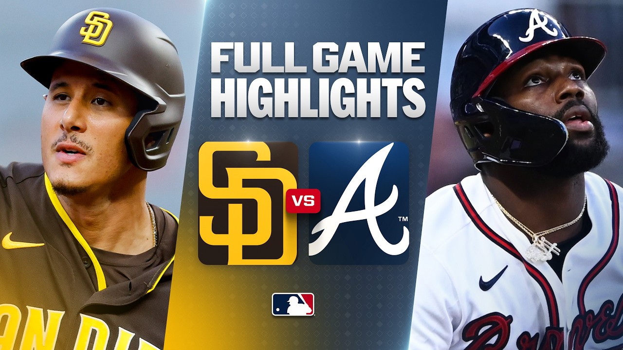 PADRES vs. BRAVES: Official Full Game Highlights (July 20) | 2026 MLB Season