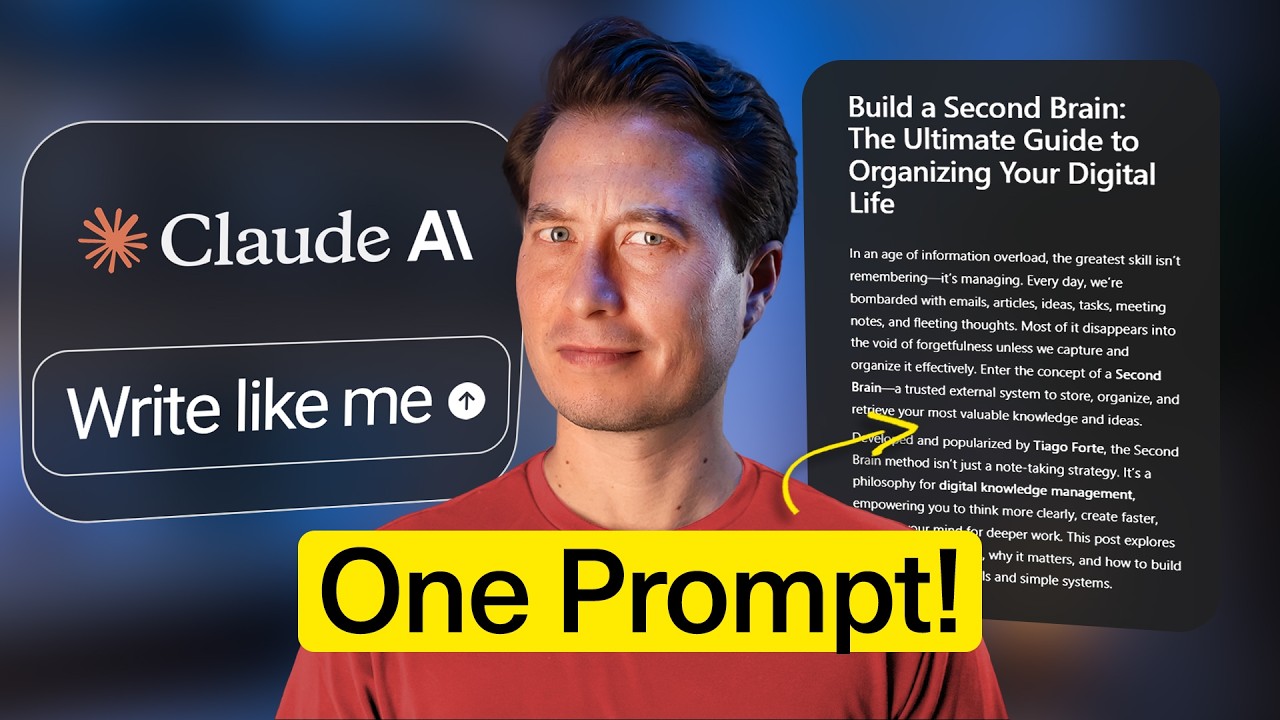 I Trained AI to Write Like Me - And It Actually Worked