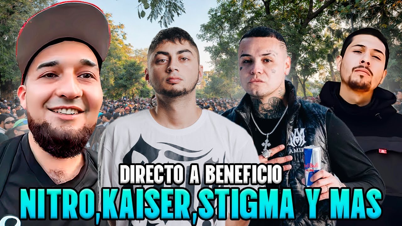 NITRO, KAISER, STIGMA Y MÁS | DIRECTO A BENEFICIO POR LOS INCENDIOS EN CHILE y FREEDOM MORALES 🇨🇱