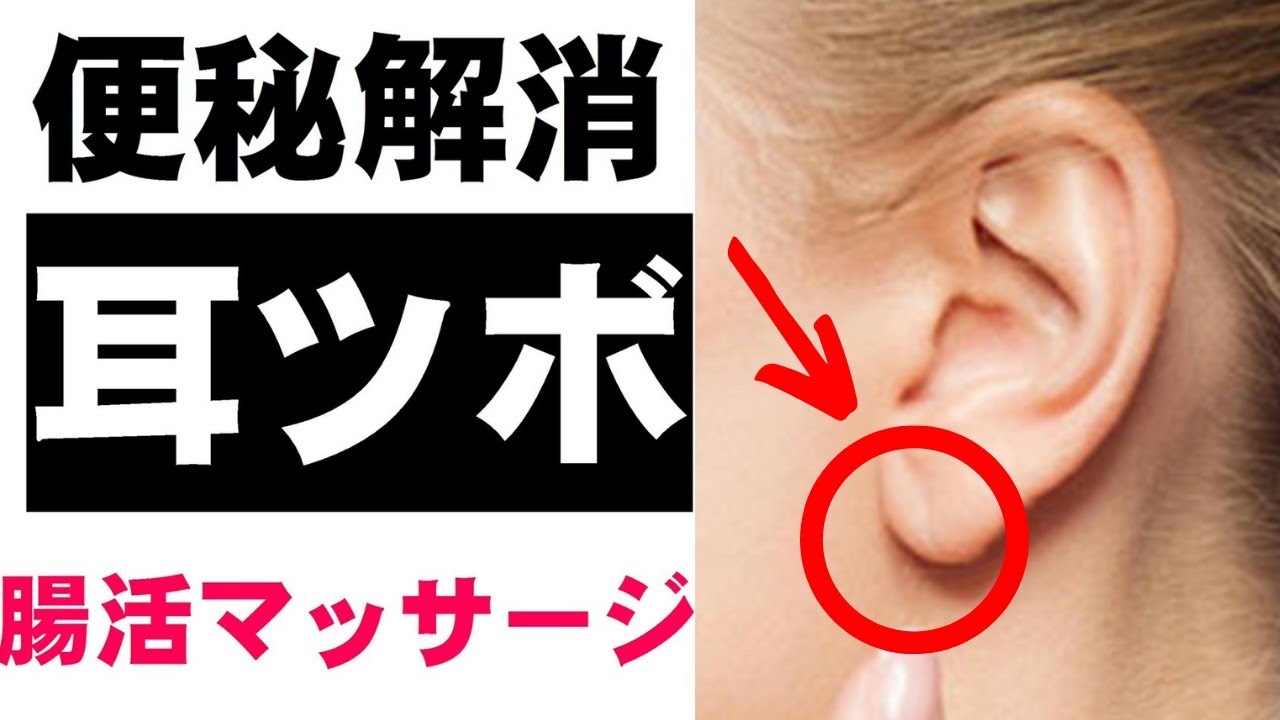 【腸活】耳ツボで腸活マッサージ！便秘解消&ダイエットのツボを解説