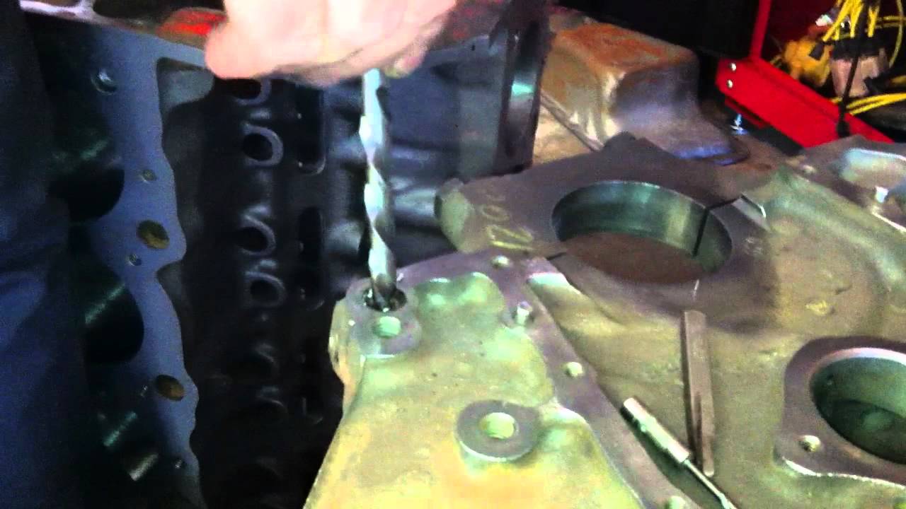 How to remove stubborn Oil Galley plugs Chevy 454