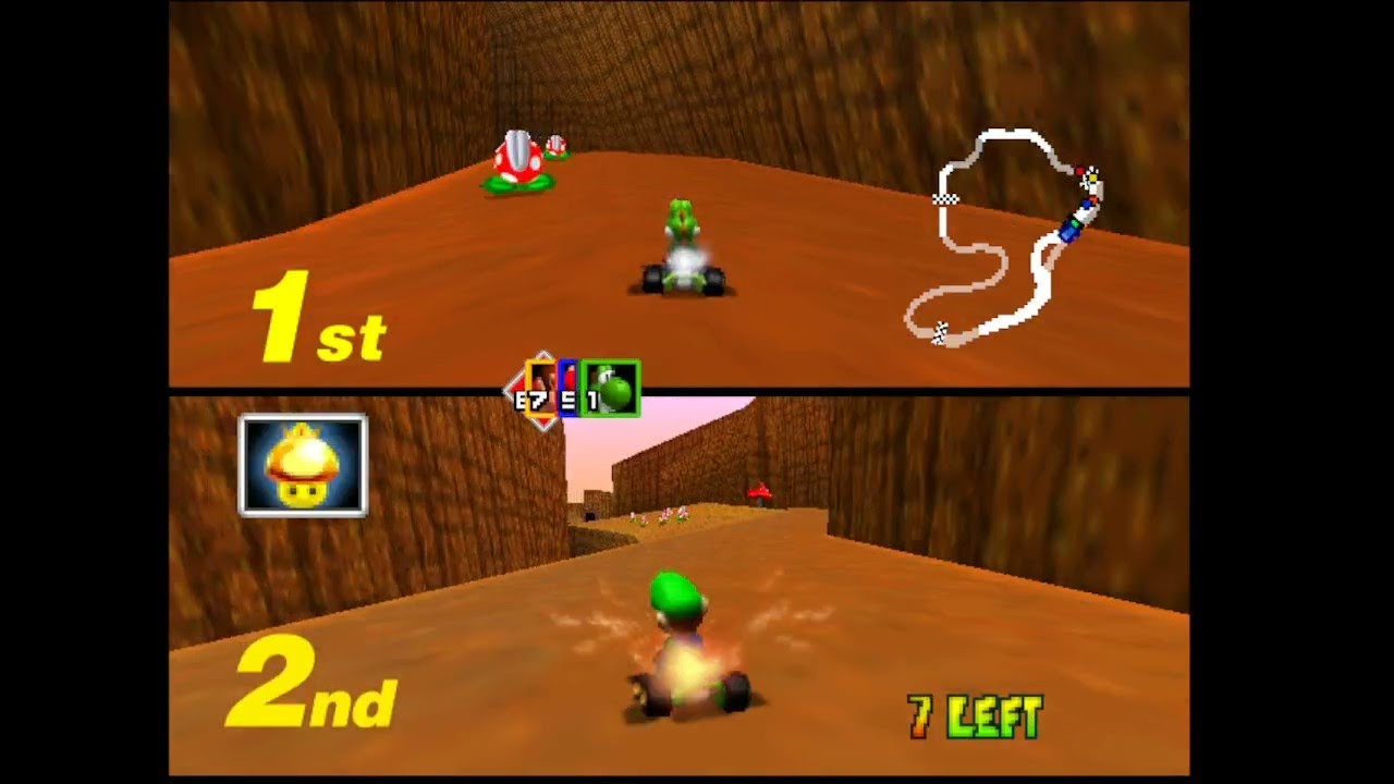 Mario Kart 64 Amped Up: Elimination GP (AU Mushroom Cup)