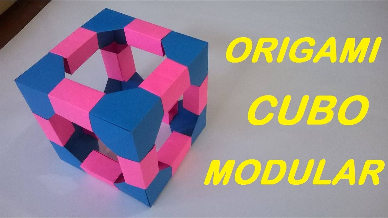 Origami Cubo Modular - Origami Modular Cube