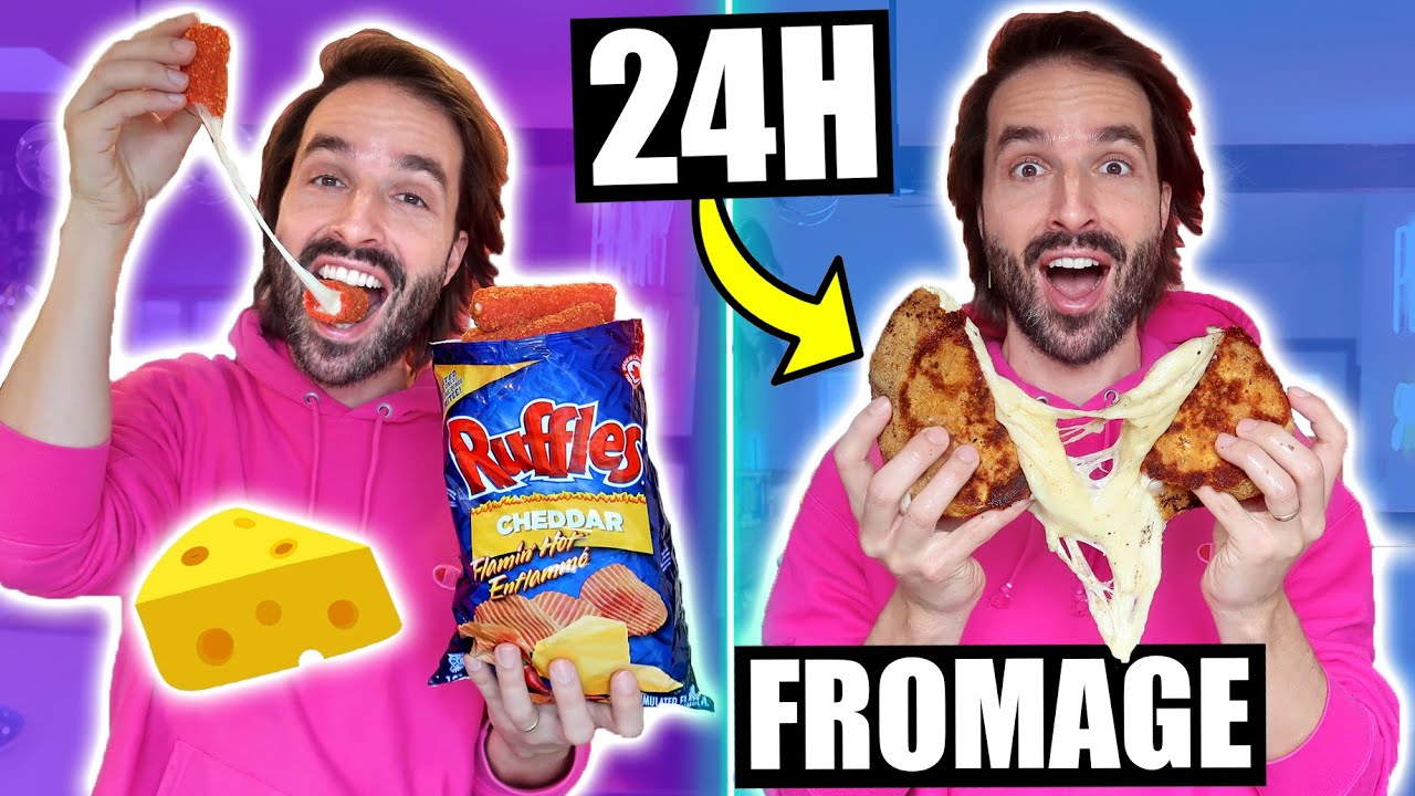 JE MANGE QUE DU FROMAGE PENDANT 24H - CARL IS COOKING