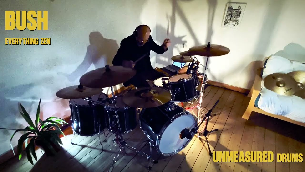 Bush - Everything Zen - UNMEASURED Drum Cover