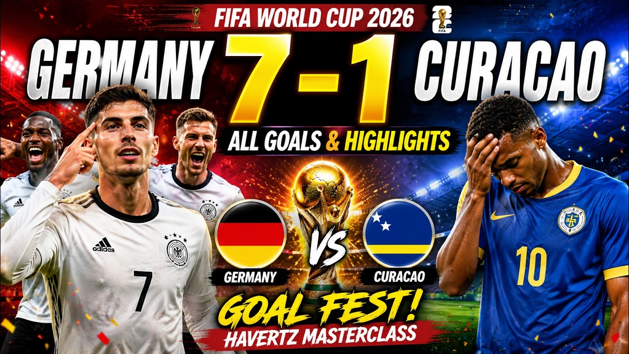 Germany 7-1 Curacao | All Goals & Extended Highlights | FIFA World Cup 2026