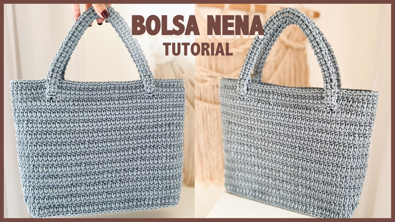 Вязаная сумка крючком | МАСТЕР-КЛАСС | Crochet Bag Pattern Tutorial